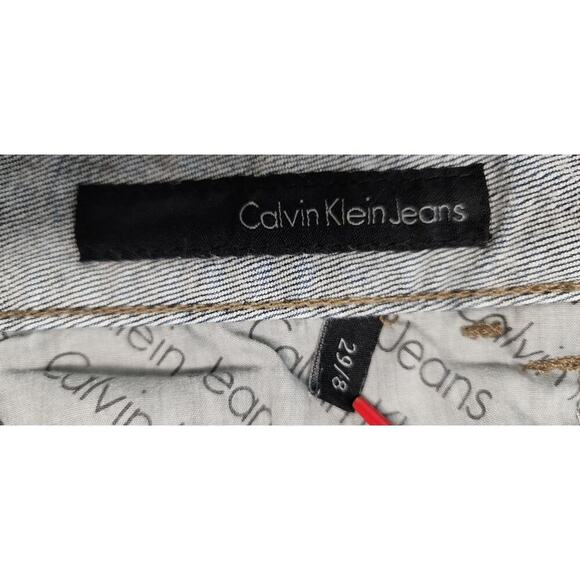 Calvin Klein Ankle Blue Denim Jeans Size 8 - Picture 6 of 7